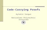 Code-Carrying Proofs