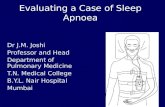 Evaluating a Case of Sleep Apnoea