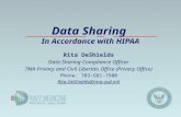 Data Sharing  In Accordance with HIPAA