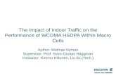 The Impact of Indoor Traffic on the Performance of WCDMA HSDPA Within Macro Cells