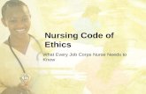 Nursing Code of Ethics