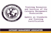 Training Resources and Services of the Category Management Association