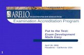 Examination Accreditation Program