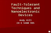 Fault-Tolerant Techniques and Nanoelectronic Devices