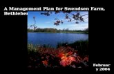 A Management Plan for Swendsen Farm, Bethlehem, CT