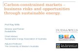 Carbon-constrained markets – business risks and opportunities through sustainable energy.