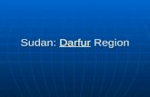 Sudan:  Darfur  Region