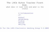 The LHCb Outer Tracker Front End, what does it look like and what is the status