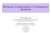 Behavior Composition in Component Systems