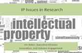 IP Issues in Research