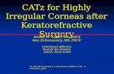 CATz for Highly Irregular Corneas after Keratorefractive Surgery