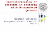 Top-down characterization of proteins in bacteria with unsequenced genomes