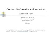 Community-Based Social Marketing WORKSHOP