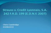 Strauss v. Credit Lyonnais, S.A. 242  F.R.D.  199 ( E.D.N.Y.  2007)