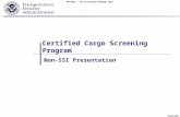 Certified Cargo Screening Program