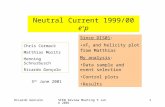 Neutral Current 1999/00  e + p