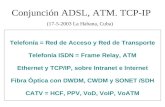 Conjunción ADSL, ATM. TCP-IP