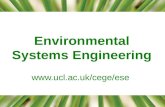 Environmental Systems Engineering