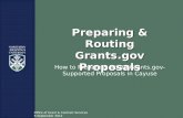 Preparing & Routing Grants Proposals