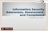 Information Security Awareness, Assessment, and Compliance