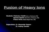 Fusion of Heavy Ions