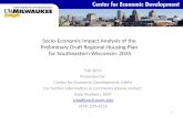 Fall 2012 Presented by  Center for Economic Development, UWM