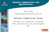 Natural Computation and Applications