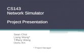CS143 Network Simulator  Project Presentation