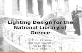 Lighting Design for the National Library of Greece
