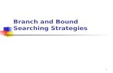 Branch and Bound Searching Strategies