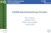 CERN Benchmarking Cluster