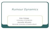Rumour Dynamics