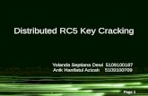 Distributed RC5 Key Cracking