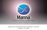 Internet Entrepreneurship Course