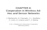 CHAPTER 4: Cooperation in Wireless Ad-Hoc and Sensor Networks