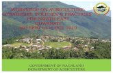GOVERNMENT  OF NAGALAND DEPARTMENT OF AGRICULTURE
