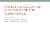Analytics Education and the Evolving Workforce