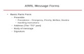 ARRL Message Forms