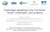 Hydrologic Modeling in the Far North:  n eeds, challenges, and progress
