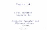 Lo’ai Tawalbeh Lecture #4