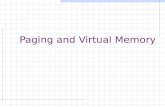 Paging and Virtual Memory