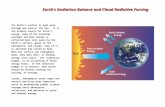 Earth’s Radiation Balance and Cloud Radiative Forcing