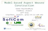Model-based Aspect Weaver Construction