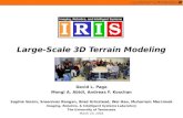 Large-Scale 3D Terrain Modeling