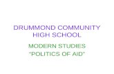DRUMMOND COMMUNITY HIGH SCHOOL