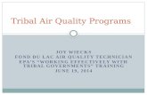 Tribal Air Quality Programs