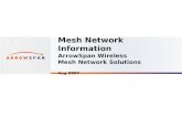 Mesh Network Information ArrowSpan Wireless  Mesh Network Solutions Aug 2007