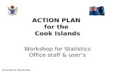 ACTION PLAN  for the  Cook Islands
