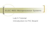 ELEC 4601 Microprocessor Systems