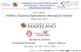 SRC/ISMT  FORCe:Factory Operations Research Center Task NJ-877